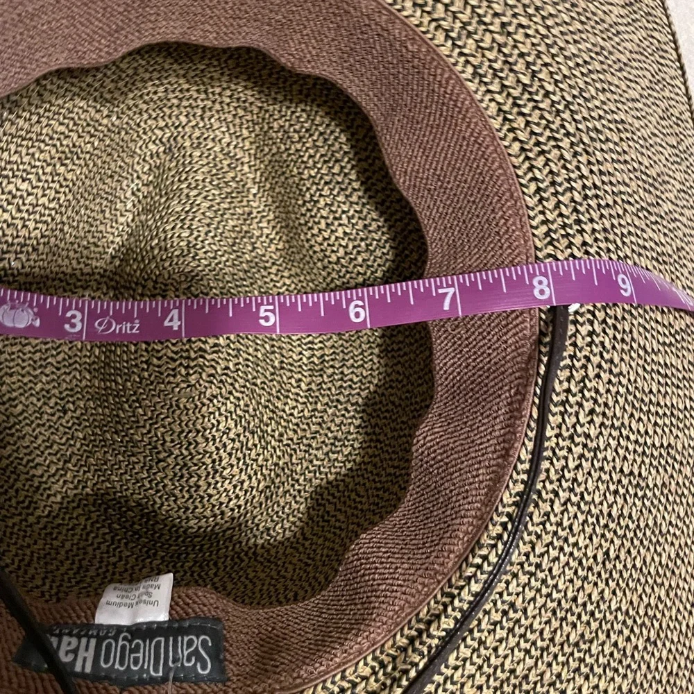 El Campo 5" Brim Sun Hat UPF50 Sun Protection with Chin Cord by San Diego Hat Co - Picture 14 of 15